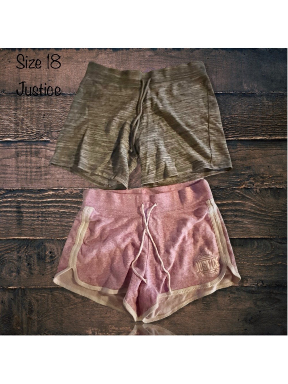 Size 18 Justice Shorts Bundle